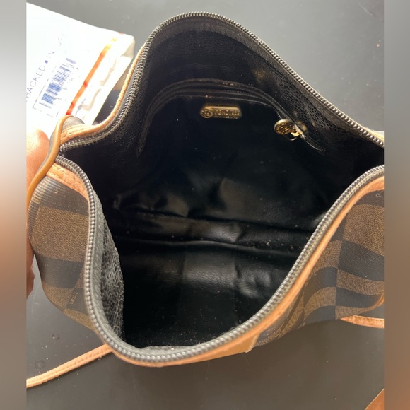 Fendi Vintage Checkered print Handbag, New Photos! - Picture 7 of 16